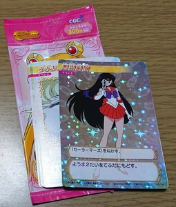美少女戦士セーラームーン セーラームーンワールド アマダ CGC カードゲームコレクション ブースターパック キラ カード 132番 悪霊退散