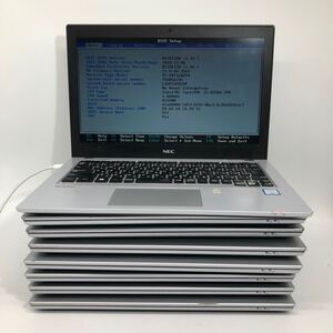 ジャンク品　NEC VersaPro VKT16B-4 i5 8250U 8GB 8台まとめ　動作未確認　ノートパソコン PC【関西出荷】