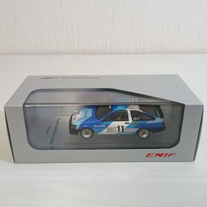 み629【60】1円～ ENIF 1/43 ミニカー 1986 全日本ツーリングカー選手権 第2戦 SUGO 優勝 TRAMPIO レビン