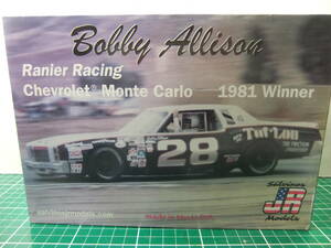 Bobby Allison Rainer Racing Chevrolet Monte Carlo 1981 Winner