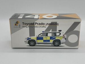 即決有★タイニー TINY 1/64 TOYOTA トヨタ ランドクルーザー ランクル プラド 香港警察 Police Hong Kong 香港★ミニカー