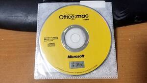 SF384 Microsoft Office MAC 2004 日本語 ライセンスキー付き