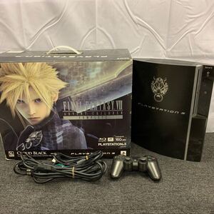 ◇【売り切り】SONY ソニー PlayStation3 CLOUD BLACK HDD 160GB FINAL FANTASY XIII Trial Version Set CECHQ00 ※通電確認済み