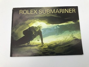 ROLEX　ロレックス　2005年製　サブマリーナ　シールドエラー用　冊子　純正品