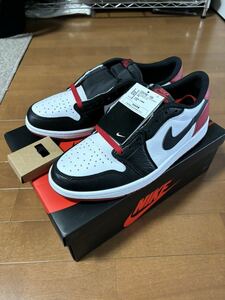 【新品US11】NIKE AIR JORDAN 1 RETRO LOW OG BLACK TOE CZ0790-106 ナイキ ジョーダン1 つま黒 29cm