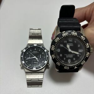 SEIKO スピードマスター　 クロノグラフ　MARINO capitano ダイバーズウォッチ