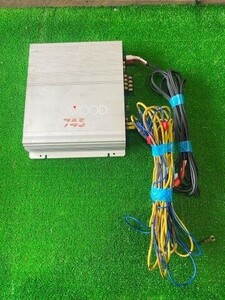 ケンウッド KENWOOD AMPLIFIER アンプパワーアンプ KAC-745 4CHANEL POWERテストOK Z421-01