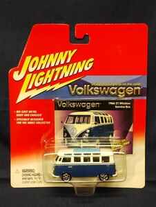 ジョニーライトニング 1/64 66年型 フォルクスワーゲン ２１ ウィンドウ サンバ バス JOHNNY LIGHTNING Volkswagen 21 Window Samba Bus