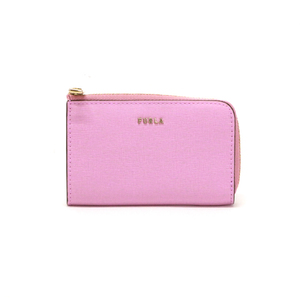 フルラ FURLA バビロン(BABYLON) キーケース サフィアーノ(レザー) SESB0016980 コインケース キャンディピンク バレリーナ(ベージュ) 中古