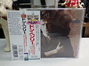 星1｜無傷帯極美品！★ CD / w/OBI / AOR / 廃盤 ★Don Henley（ドン・ヘンリー／EAGLES）「ビルディング・ザ・パーフェクト・ビースト」