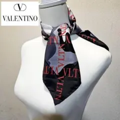 【美品】  ヴァレンティノ　valentino スカーフ　カモフラ　箱付き