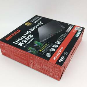 美品 バッファロー BUFFALO BRUHD-PU3-BK 【Ultra HD Blu-ray対応】 ブルーレイドライブ USB3.0 ブラック-523