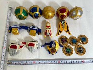 【長期保管品】BANDAI バンダイ 忍風戦隊ハリケンジャー カラクリボール シノビメダル 戦隊モノ おもちゃ