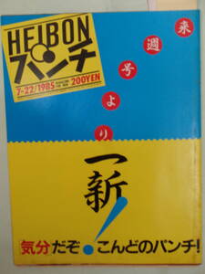 ●切り抜き・週刊プレイボーイ 1985/7　・富田靖子／ベリーズ／GINA NANA／城源寺くるみ／田中みお・他