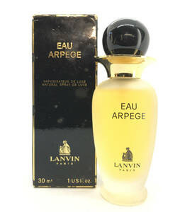 LANVIN ランバン オー アルページュ EDT 30ml ☆残量たっぷり9割　送料350円