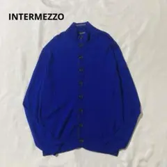 INTERMEZZO★レナウン★ウール100 メンズ　カーディガン