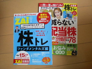 ダイヤモンド・ザイ2024年12月号　送料無料です。