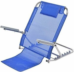 ベッド上座椅子 リクライニングチェア 折り畳み 6段階調節 リクライニング バックレスト ベッド用背もたれ 老人用 妊婦 介護用品 アウトド