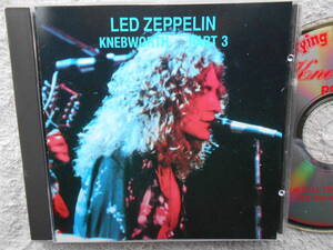 レッド・ツェッペリン JIMMY PAGE LED ZEPPELIN　ジミー・ペイジ●CD●KNEBWORTH 3