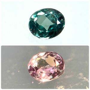 カラーチェンジ！☆天然アレキサンドライト0.091ct☆U約2.8×2.4mm 裸石 宝石 ジュエリー chrysoberyl alexandrite クリソベリル