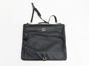 ◇【LOEWE ロエベ】レザー ガーメントケース ブラック