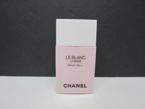 コスメ祭 ④ シャネル CHANEL メークアップベース 30ml ル ブラン ラ バーズ オーキデ SPF40/PA+++ 残量半分以上