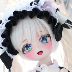 【シンティランテ】DDH-01 カスタムヘッド SW ソフビ盛り+ おまけ碁石アイ　MDD ドール 