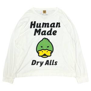 HUMANMADE ヒューマンメイド　PRINT LSV T-Shirts ホワイト サイズ:XL