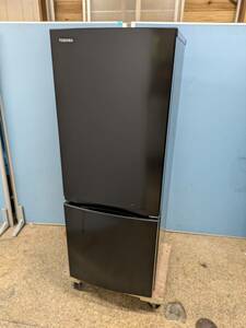 東芝 2ドア冷凍冷蔵庫 153L 2023年製 GR-U15BS コンパクト ブラック UOS DY A-150