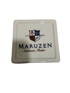 MARUZEN丸善 コースター 陶磁器 有田焼 レトロ