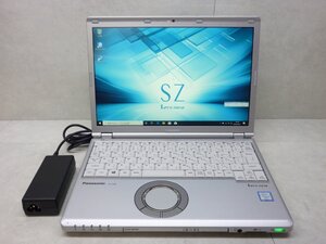 ☆1円☆第7世代☆CF-SZ6Y28VS☆Core i5 2.60GHz/8GB/SSD256GB/累積2800/高解像度1920×1200/DVD/無線/Bluetooth/カメラ/Office/DtoD領域☆