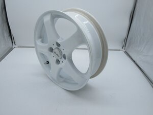 【アウトレット品 1円～】アルミホイール KIRCHEIS S5 15x4.5 +43 100x4 WHITE 残り在庫1枚のみ