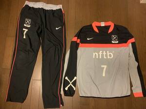 即決!! NIKEナイキ NFTBピステXL 上下セット ELITEウーブンL/S ジャージLL FCRBランニング ジョギング セットアップ/送料発送レターパック