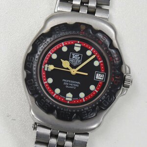 1円 不動品 腕時計 タグホイヤー TAG HEUER フォーミュラ1 クォーツ ボーイズ ブラック 同梱不可