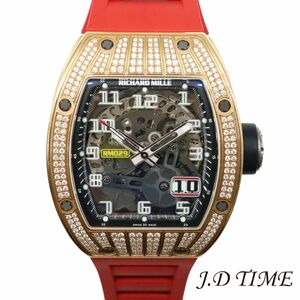 RICHARD MILLE【リシャールミル】オートマティック オーバーサイズデイト RM029 RG スケルトン【USED】(AR-1427)