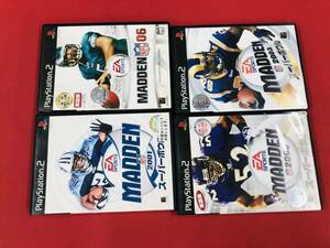 マッデンNFL 06 マッデンNFLスーパーボウル2001 2003 2005 アメリカンフットボール アメフト 4本 セット お得品！！大量出品中！！