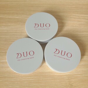 3個セット　赤　DUO デュオ ザ クレンジングバーム　20g