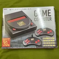 GAME COMPUTER 30種内蔵ゲーム AV出力 2個コントローラー付き