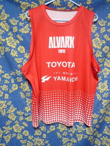 ALVARK Tokyoファンへ！★ ALVARK Tokyo記念ノースリーブシャツ ★Free★中古・Used品！