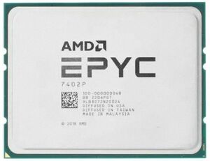 AMD EPYC 7402P 24C 2.8GHz 3.35GHz 128MB Socket SP3 1P 180W