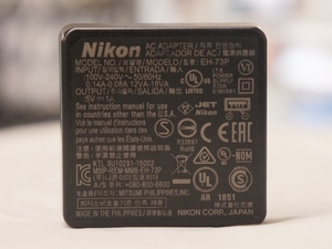 【動作保証】Nikon　ニコン　純正　ACアダプター　EH-73P