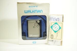 C121329)1SONY WM-2 WALKMAN カセットプレーヤー ウォークマン2 元箱付き