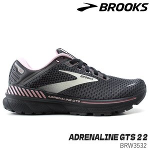 新品 未使用 ブルックス アドレナリンGTS 22 23.5cm ランニングシューズ レディース BROOKS ADRENALINE GTS 22 BRW3532 BXP