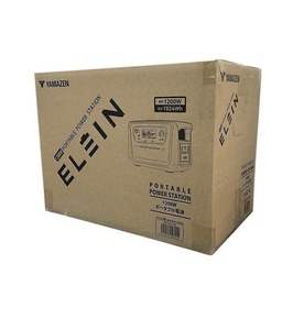 ★未開封★ YAMAZEN 山善 ELEIN ポータブル電源 YPB-RS1200 1200W 1024Wh 直接お渡し歓迎 CQK608809世