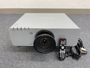 ラスト１台★Panasonic PT-DX610LS DLP プロジェクター 6500lm/投写 50-600型 ランプ使用724時間＋ズームレンズ ET-DLE085 リモコン付