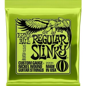 ERNIE BALL #2221 Regular Slinky 010-046 アーニーボール エレキギター弦