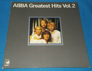 ☆LP★70s名盤!●ABBA/アバ「Greatest Hits Vol.2/グレイテスト・ヒッツVol.2」ベスト盤/即決!●