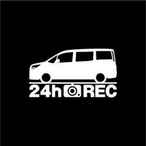 【ドラレコ】トヨタ ノア【80系】後期型 24時間 録画中 ステッカー