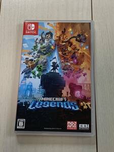 【8‐0】SWITCH　MINECRAFTLEGENDS／ソフトなし ケースのみ