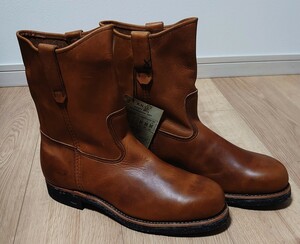 奇跡の70s 新品未使用 1970年代 RED WING 966 レッドウィング ペコス　SIZE9 EEE ダークブラウン 996-1